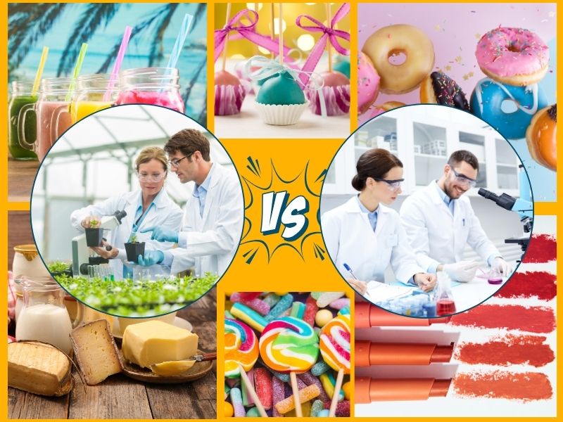 Synthetic vs Natural Colours–Which Is Better for Your Brand?
